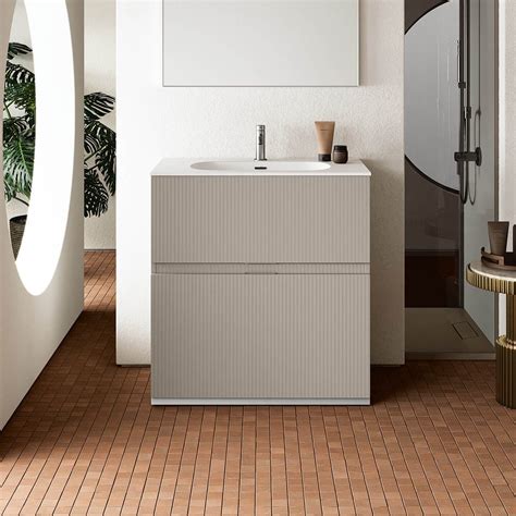 Mobile Lavabo Da Appoggio St Rab Arredobagno In Legno