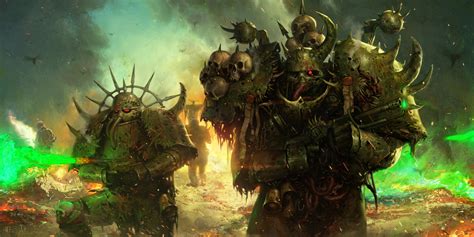 Plague Marine Nurgle Chaos Wh 40000 Warhammer 40000 Wh40k