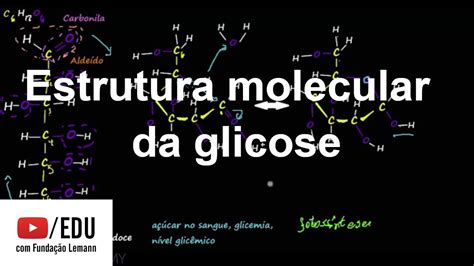 Estrutura Molecular Da Glicose Macromoléculas Biologia Khan