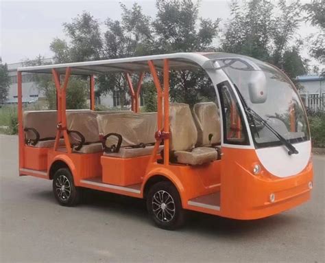 Newly Design 14 Seats Electric Bus Passenger Battery Operated Electric