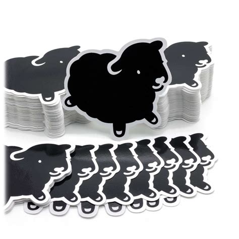 Black Sheep Sticker Die Cut Waterproof Vinyl 275 X 25 Inches Free