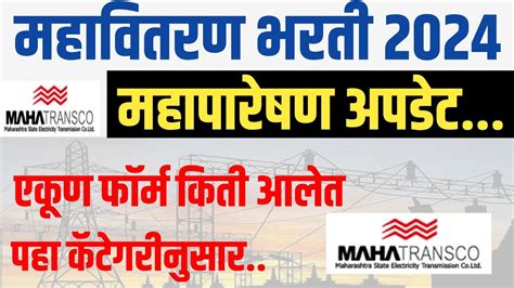 Mahatransco Mahadiscom Bharti Important Update Exam Date Update