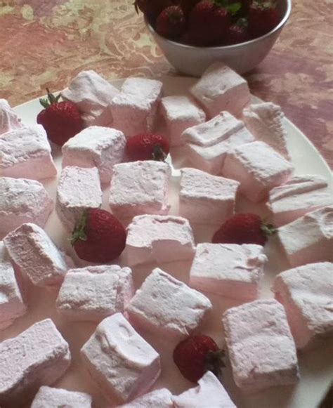 Strawberry Marshmallows Recipe By Mamab Cookeatshare