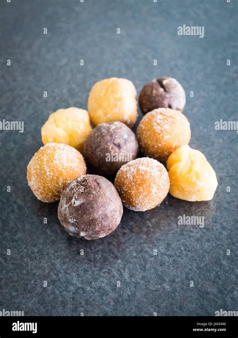 Timbits (donut holes, doughnut holes) from Tim Hortons, a popular ...