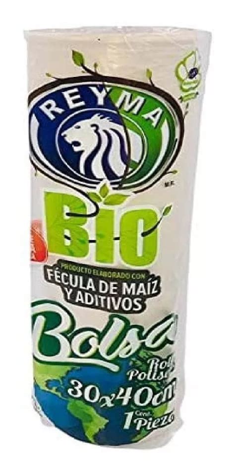 Rollo Bolsa Poliseda 30x40 Fecula Maiz Reyma Biodegradable1k Mebuscar