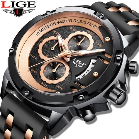 Relogio Masculino Lige Relojes Para Hombre De La Mejor Marca De