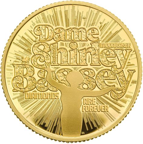 Gold Quarter Ounce 2023 Music Legends - Shirley Bassey, Coin from ...