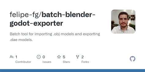 Github Felipe Fg Batch Blender Godot Exporter Batch Tool For