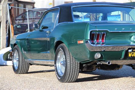 1968 Ford Mustang 302 Auto Coupe Highland Green Muscle Car