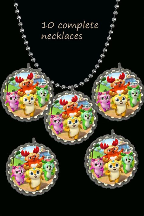 Deer Squad Lot Of 10 Necklaces Necklace Party Favors Loot Bag Birthday