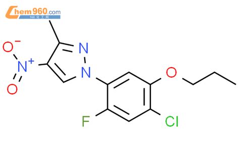 106081 87 2 1H Pyrazole 1 4 Chloro 2 Fluoro 5 Propoxyphenyl 3 Methyl