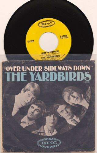 The Yardbirds Over Under Sideways Down Jeffs Boogie 7 Vinyl EBay