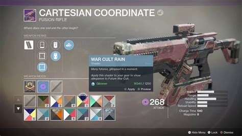 Destiny Get The Cartesian Coordinate Legendary Power Weapon Youtube