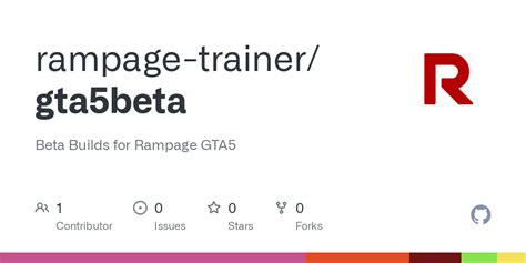 Github Rampage Trainer Gta Beta Beta Builds For Rampage Gta