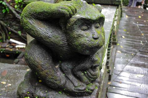 Statues In The Monkey Forest Ubud Bali Aaron Toth Flickr