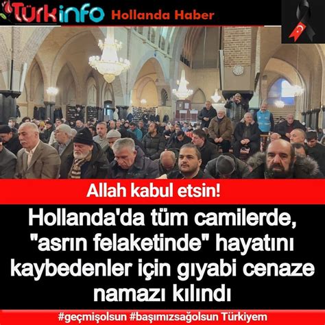 Hollanda Haberler on Twitter Hollanda da tüm camilerde asrın