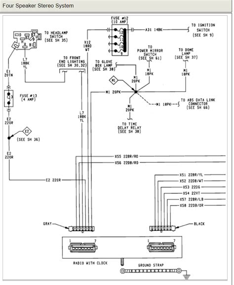 Wiring Diagram For 1994 Dodge Dakota Wiring Diagram