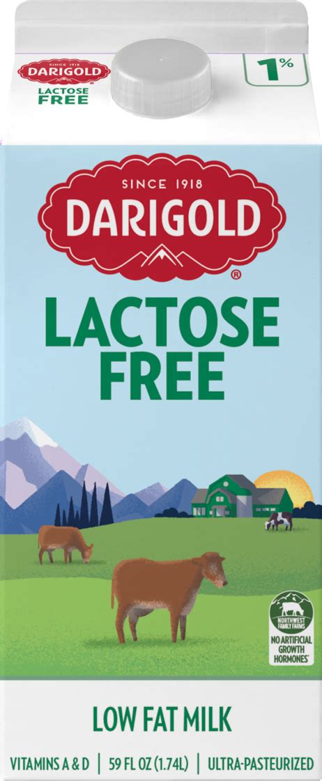 Lactose Free Low Fat Milk Oz Carton Darigold