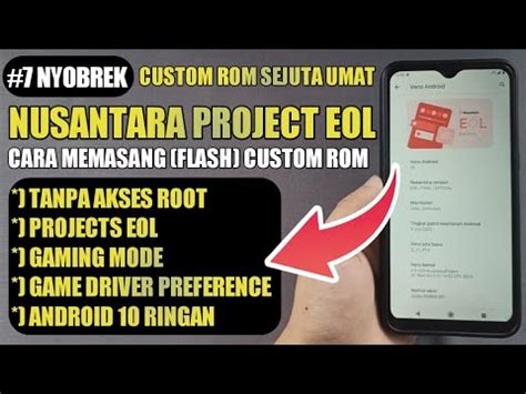 Tanpa Root Non Root Nusantara Project Eol Android Cara Memasang