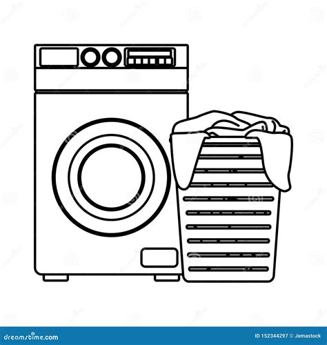 Laundry Clip Art Black And White