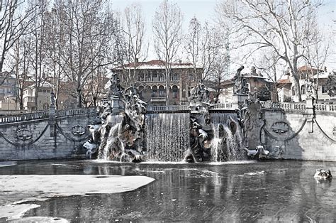 Torino In My Eyes The Months Fontain In Winter