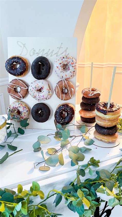 Tabletop Donut Wall For Wedding Donuts Wall Stand Donut Etsy