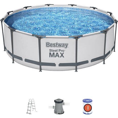 Piscina Con Struttura Rotonda Steel Pro Max X Cm Bestway