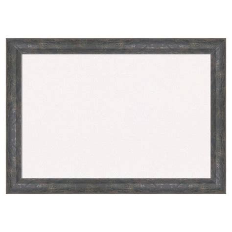 Amanti Art Angled Metallic Rainbow Wood White Corkboard 27 In X 19 In