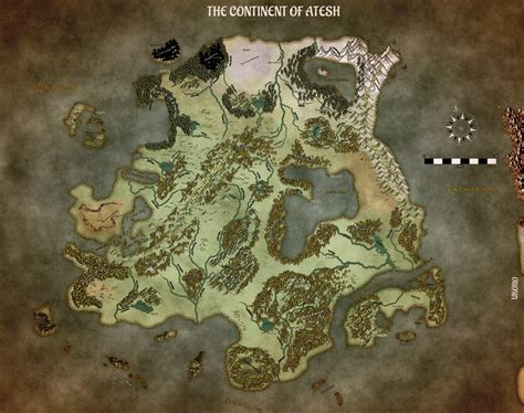 Homebrew Continent of Atesh : r/wonderdraft