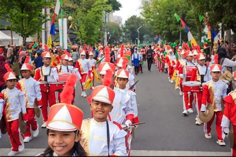 Ribuan Siswa Siswi Paud Tk Sd Dan Smp Ikuti Gebyar Pendidikan Tahun