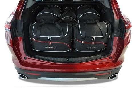 KJUST ALFA ROMEO STELVIO 2017 KOFFERRAUMTASCHEN SET 5 STK Luft