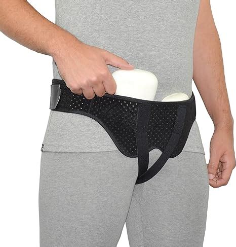 Ceinture Hernie Inguinale Homme Lastique Bilat Ral Herniarie