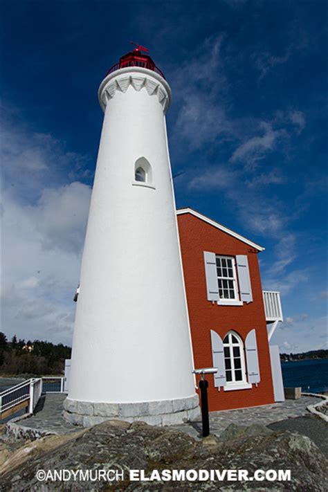 Fisgard Lighthouse, Fort Rod Hill, Esquimalt, Vancouver Island, Canada.