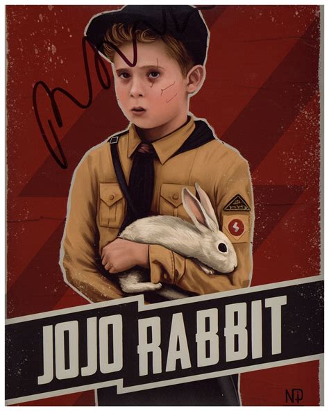 Roman Griffin-Davis Signed 8x10 Photo JoJo Rabbit Autographed ACOA – Zobie Productions