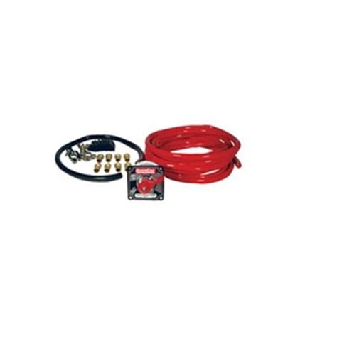 Quickcar Racing Products Gauge Battery Cable Kit With Master