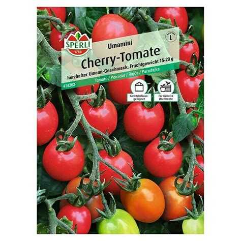 Sperli Gemüsesamen Cherrytomate Umamini Solanum lycopersicum