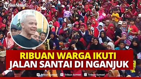 Ribuan Relawan Sedulur Ganjar Dan Warga Heboh Saat Melihat Kehadiran