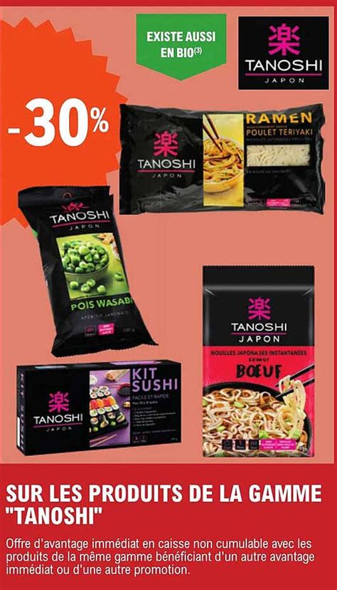 Promo Sur Les Produits De La Gamme Tanoshi Chez E Leclerc