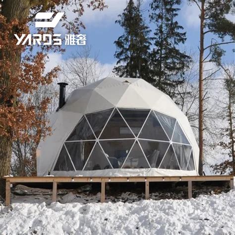 M Diameter Outdoor Hotel Marquee House Glamping Geodesic Dome Luxury