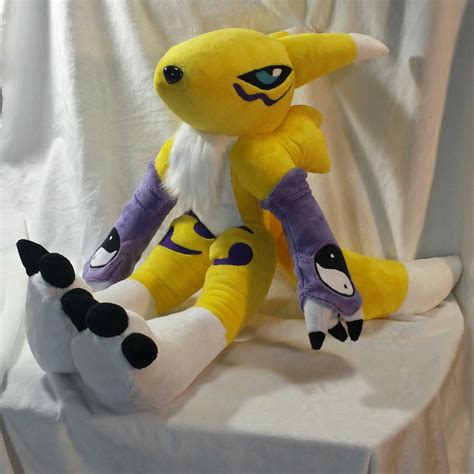 Renamon custom plush 2 feet tall on Storenvy