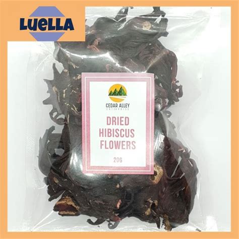 Luella Dried Hibiscus Flowers 20g Roselle Flowers Lazada Ph