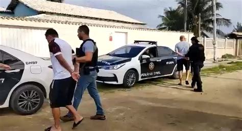 Trio Apontado Por Envolvimento Com Milícia é Preso Em Arraial Do Cabo