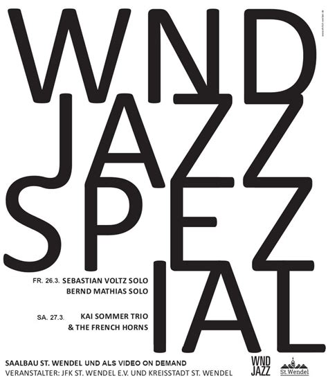 Wnd Jazz Spezial Jazzf Rderkreis St Wendel E V