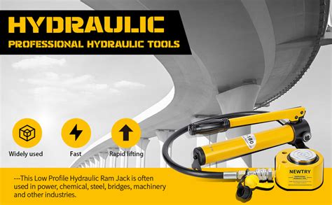 Newtry T Low Profile Hydraulic Jack Porta Power Kit Cp Manual