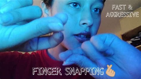 Asmr Finger Snapping Camera Tapping And Scratching Fast Aggressive