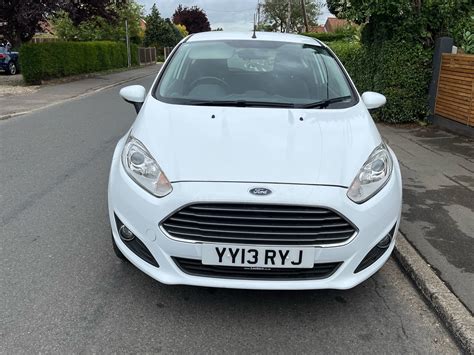 Used Ford Fiesta 2013 White In Dereham Norfolk Rr Motors