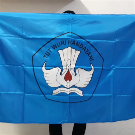 Jual Bendera Tut Wuri Handayani X Cm Background Biru Jakarta