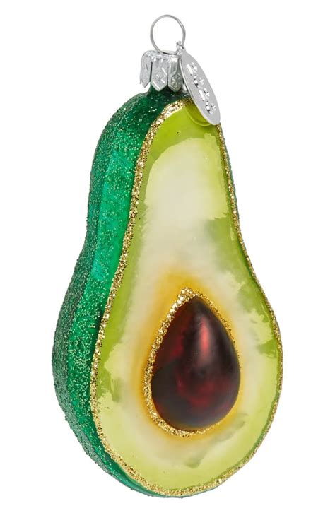 Avocado Glass Ornament The Best Christmas Ornaments 2020 Popsugar