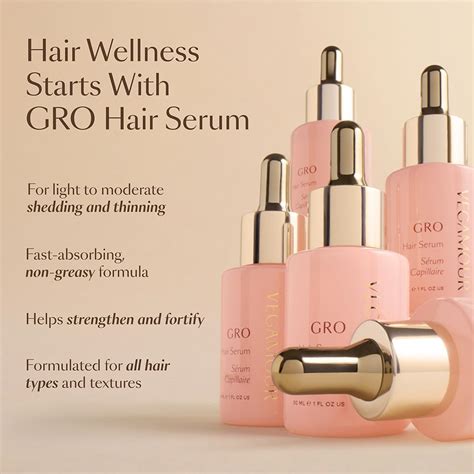 Vegamour Gro Hair Serum 3 Pack Thinning Hair And India Ubuy