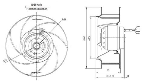 Backward Curved Centrifugal Fan